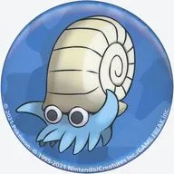 Omonite "Pocket Monsters Blind metal badge" Pocket Monsters Fossil Museum Goods