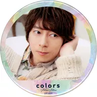 Metal badge Collection colors ver. "Wataru Hatano LIVE 2022" by Watano Wataru (Costume : yellow / line of sight right)