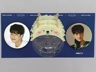 ハルト(TREASURE) ピンボタン+カバーセット(缶バッジ+カバーセット) 「I LOVE YOU」