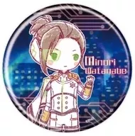 Minori Watanabe "idol Master SideM metal badge 05. Cybernetics Wars Graph Art Design"