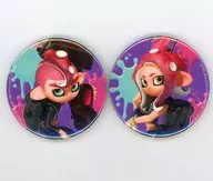 Taco Girl / Taco Boy Can Badge 2 Set "Splatoon" amiibo Taco Girl / Taco / Taco Boy "Animate Buy Privilege