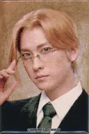 Kei Hajime Yamamoto (Luis James Moriarty) Square metal badge "Rakuten Collection Musical 『 Mikuni no Moriarty 』 Op. 3 - Spectator of Whitechapel -" E-4 Prize