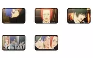 5-Type Set "Tokyo-24-ku Scene photograph Square metal badge"