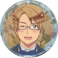 EE. UU. (Shitsuji Ver.) "Hethalia World ★ Stars illustrated illustrated by Trading metal badge"