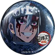Demon Slayer: Kimetsu no Yaiba Yukaku Hen ×ufotable Cafe× Machi ★ Asobi CAFE 4th stage 32 mm KUJI Hiki metal badge' by Uzui Tengen (with hemorrhage)