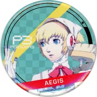 Égida "Shin Megami Tensei: Persona 3 & Shin Megami Tensei: Persona 4 GEO Limited Trading metal badge"