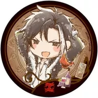 Theo "Arcana Famiglia 2 metal badge 04. Cafe Ver. Graph Art Design"