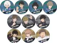 10-type set "WORLD TRIGGER Character Badge Collection Camouflage / Life-size"