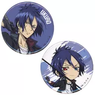 Mukuro Rokudo metal badge Set "Hiko KUJI Online Tutor Hit Man REBORN! -FIGHT IT OUT -" D-6 Prize