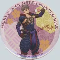 Miyaji "CAPCOM CAFE× Haikyu!!! × Monster Hunter Rise metal badge"