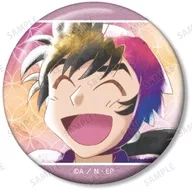 Ichiro 浜守 "Nintama Rantaro Trading Ani-Art aqua label metal badge ver. B"