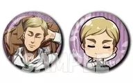 Elvin Smith metal badge Set (2-Pack) "Attack on Titan"