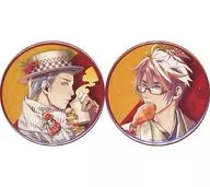 [A la Carte] Hiroki Yasumoto & Kosuke Toriumi metal badge 2-Type Set "Kinzansei FESTIVAL69" Kinzansei Blanket Toritoshi Ver Accessories