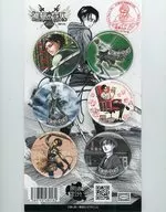 Levi Ackermann metal badge 6-Variety Set "Attack on Titan in HITA ~ Attack no Hita ~" limited to Oita Prefecture