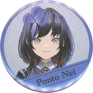 Shin Dong-ning metal badge "Virtual YouTuber Niji-san" Ranunculus Welcome Goods