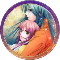 Hakuryu & Mochimi Kasuga "Harukanaru Toki no Naka de 3 Ultimate Trading metal badge" Animate Girls Festival 2016 Goods