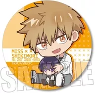 "IT'S NOT JUST CUTE, Shikimori SAN. Mini Character TRADING metal badge."