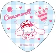 Cinnamoroll (blue) "Sanrio Character Kuth's Heart metal badge"