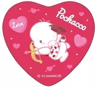 Pochakko (Red) "Sanrio Character Kuth's Heart metal badge"