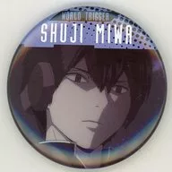 Hidetsugu MIWA' WORLD TRIGGER metal badge (Scene photograph)'