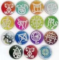 Constellation metal badge Set (15 Pieces) "Guno Shea"