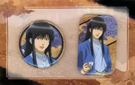 Kotaro KATSURA metal badge Set "KUJI Mate GINTAMA Shugo Shinju Emaki ~ Iki na Yakko no Tenka Taiso SP ~" C-4 Prize