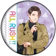 Ryunosuke ICHII "ALL RUSH! DRAWING DOWN metal badge 02. COMPANY TRIP VER."