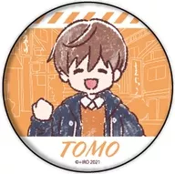 Kuracho Kanō "ALL RUSH! metal badge 03. Company trip ver. Graph Art Design"