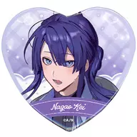 Kei NAGAO "Virtual YouTuber Nijisanji White Day 2022 Heart-shaped Random metal badge"