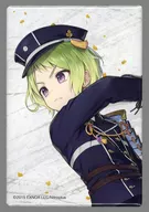 Toshiro MORI' Tsurugi Ranmai -ONLINE - 5th anniversary celebration picture Square metal badge Collection 7th edition'