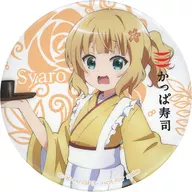 Purchase privilege of "Is the Order a Rabbit? BLOOM× Kappa-Sushi" Big metal badge with Shallow original clip