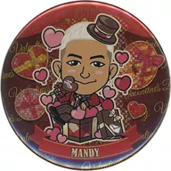 Sekiguchi Mendy (Exile) 75 mm metal badge (Petit Character) Special Online Booth ~ Valentine 2022 ~ Goods