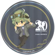 Sherlock Holmes "Ace Attorney Series Passera series 20th anniversary collaboration cafe original trading metal badge (special costume design)" Anshin Oyado Nagoya Sakae store only