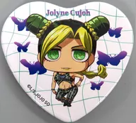 "JOJO'S BIZARRE ADVENTURE Part 6 : Stone Ocean Collaboration Cafe powered by Animax Cafe + Trading Heart-shaped Chimi Character metal badge" by Tsunemichi KUAJO