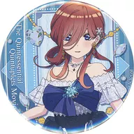 San Kyu Nakano (half) "The Quintessential Quintuplets Trading metal badge (color dress pattern)" Animate limited