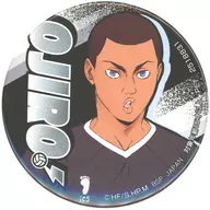 Ojiro Allan metal badge "Haikyu!!! TO THE TOP" Sega limited