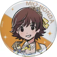 Mio Honda metal badge Illustration by Mebachi "idol Master Cinderella Girls"