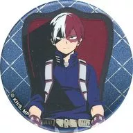 Shoto Todoroki (full color) "MY HERO ACADEMIA Hero Plaza 2022 Trading metal badge ~ Sit down! Chair! ~"