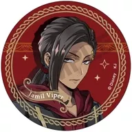 Jamil・Viper "Disney: Twisted-Wonderland Trading metal badge vol. 2 Frame"