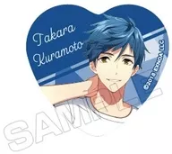 J : Kuramoto Takayoshi Heart metal badge "Wind Boys!"