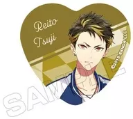 T : REON TSUJI HEART metal badge "Wind Boys!"