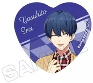 U : IREI Yasuto Heart metal badge "Wind Boys!"