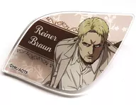 Reiner Braun Acrylic Badge A "DMM Scratch! Attack on Titan The Final Season" D-7 Prize