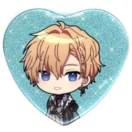 Heathcliff "The Wizard Promise Fair in Animate 2.5 Anniversary Trading Heart Sparkle Can Badge ver. A"