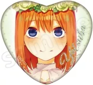 中野四葉 ハート缶バッジ 「五等分の花嫁∬」