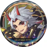 荒瀧 Itto Hologram metal badge - Inazuma Castle -' Genshin'