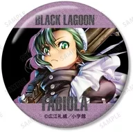 ファビオラ・イグレシアス 「BLACK LAGOON トレーディング 表紙イラスト グリッター缶バッジ」