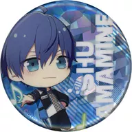 Hide 天峰 "idol Master SideM in JOYOLIS Trading Hologram metal badge A"