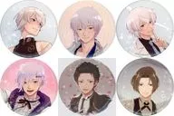 6-type set BIG metal badge "Hiko KUJI ONLINE MakeS - Good morning, my say - [Relaxation bath time]" F Prize