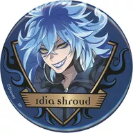 Idia Shroud "Disney Twisted Wonderland LINE Official Stamp Arts Fair Blind metal badge LN Arts B"